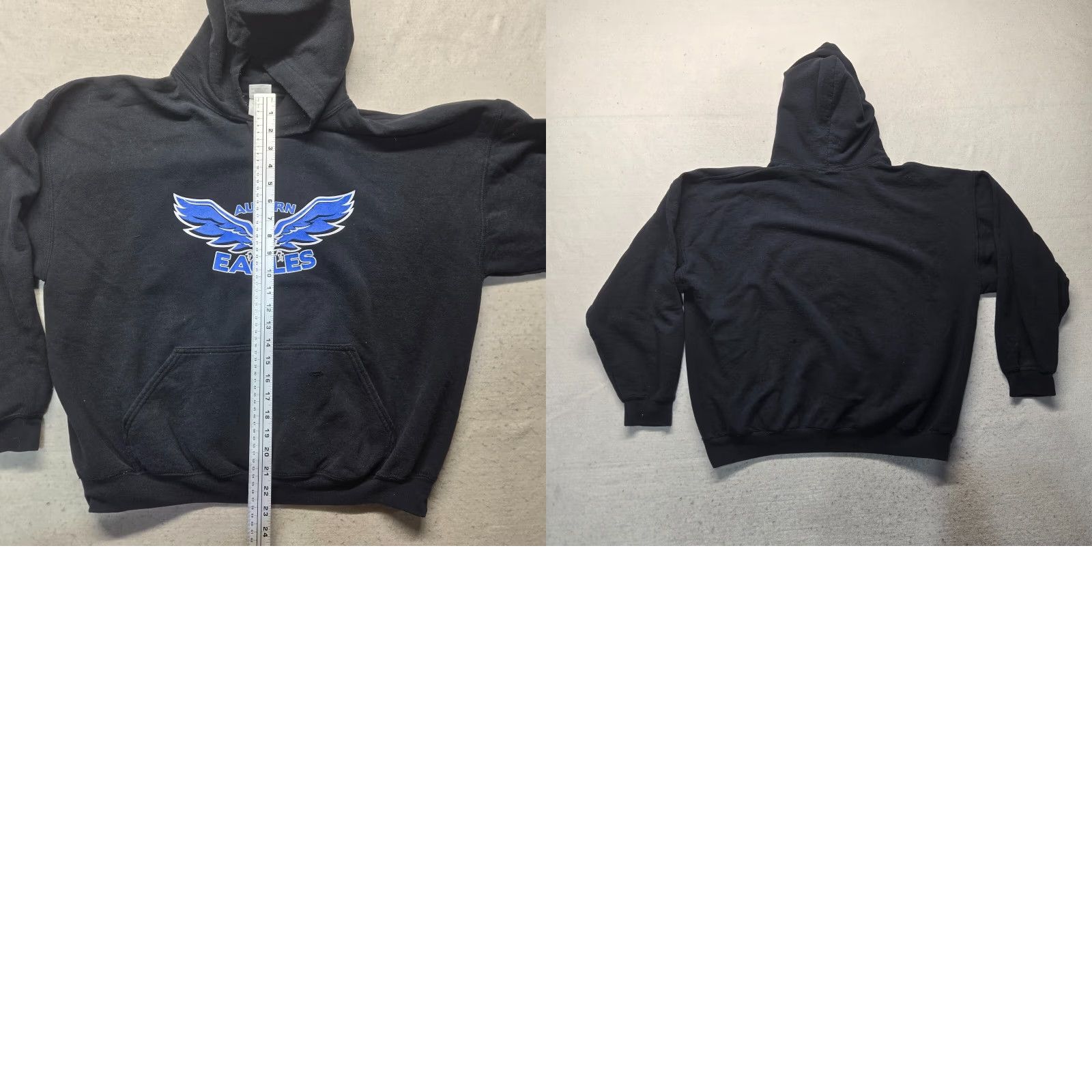 Vintage Auburn Eagles School Jacket Hoodie Sweater Adult Size XL Radford Virginia VA Size US XL / EU 56 / 4 - 8 Thumbnail