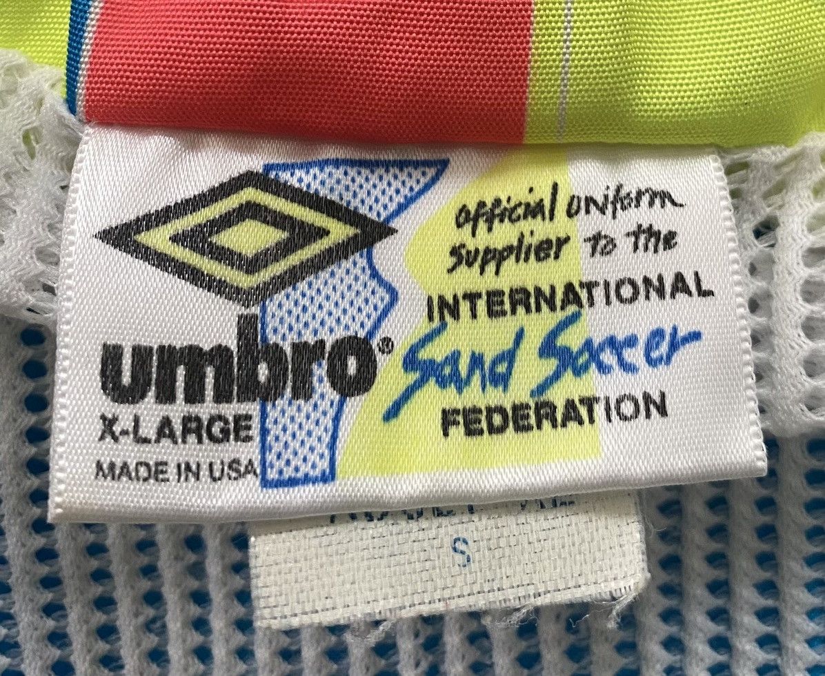 Umbro VTG 80s Umbro Sand Soccer Federation Lined Shorts Sz 42 Size US 42 / EU 58 - 7 Thumbnail