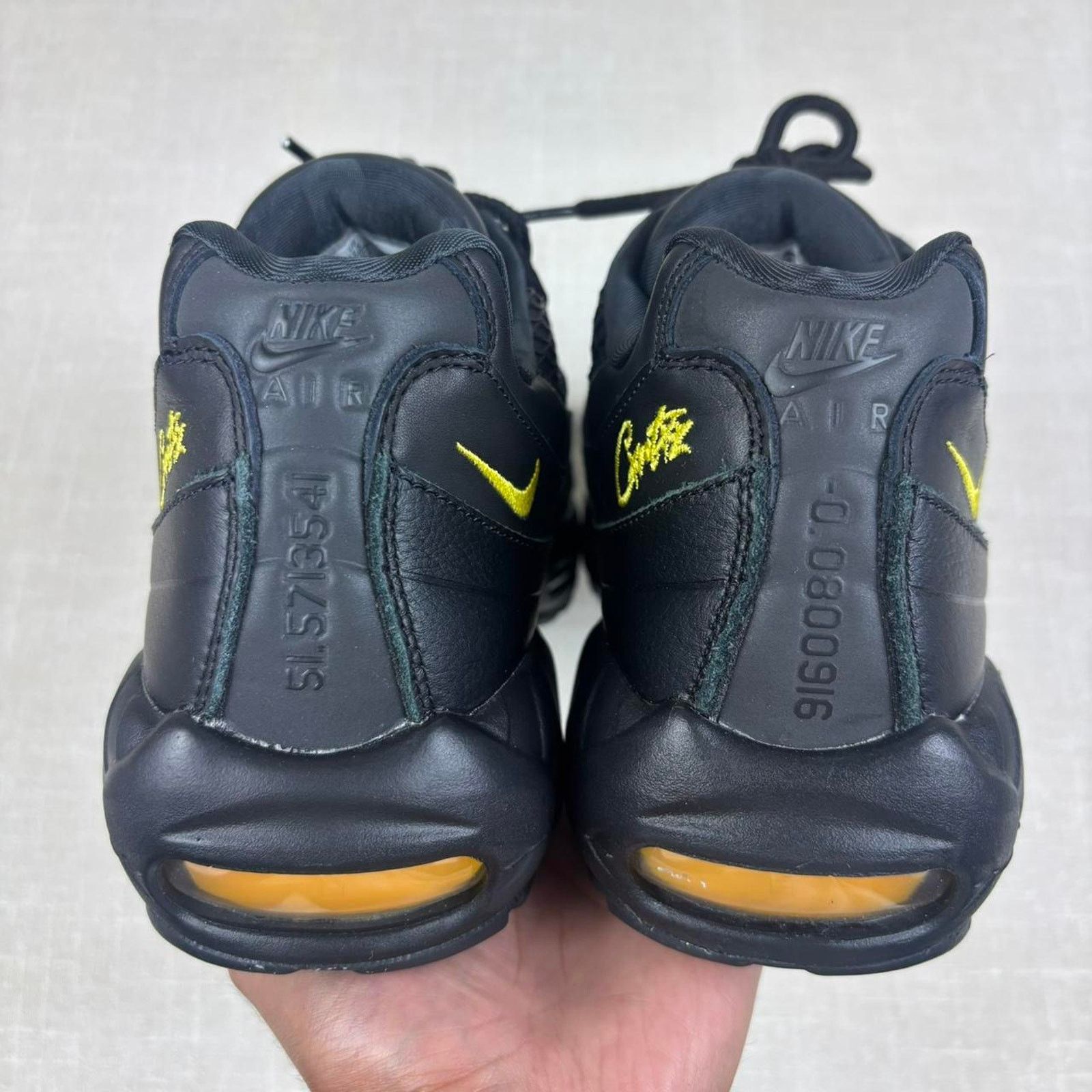 Nike 🍯 2025 Nike Air Max 95 “Corteiz Honey Black” Size US 11.5 / EU 44-45 - 6 Thumbnail
