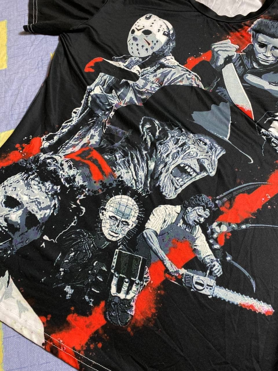 Affliction × Japanese Brand Y2K Affliction Style All Over Print T Shirt Tee Tapout Japan Size US M / EU 48-50 / 2 - 10 Thumbnail