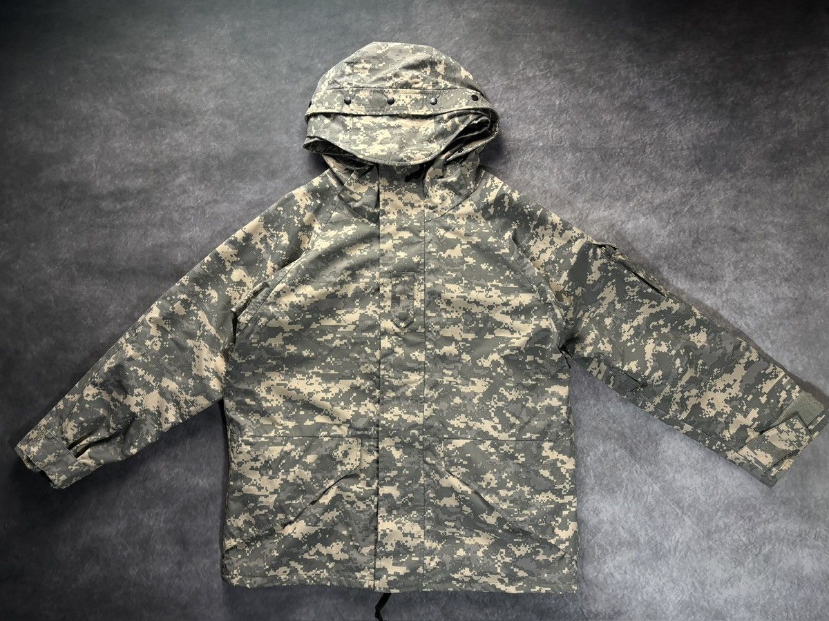 Vintage Military Shell Digital Camo Rain Hooded Virgil Vintage Rain Size US M / EU 48-50 / 2 - 20 Thumbnail