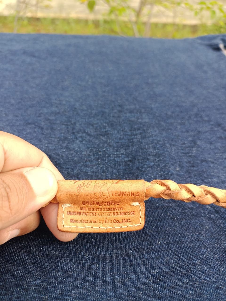 Tedman Ted Company leather woven wallet chain Size ONE SIZE - 3 Thumbnail