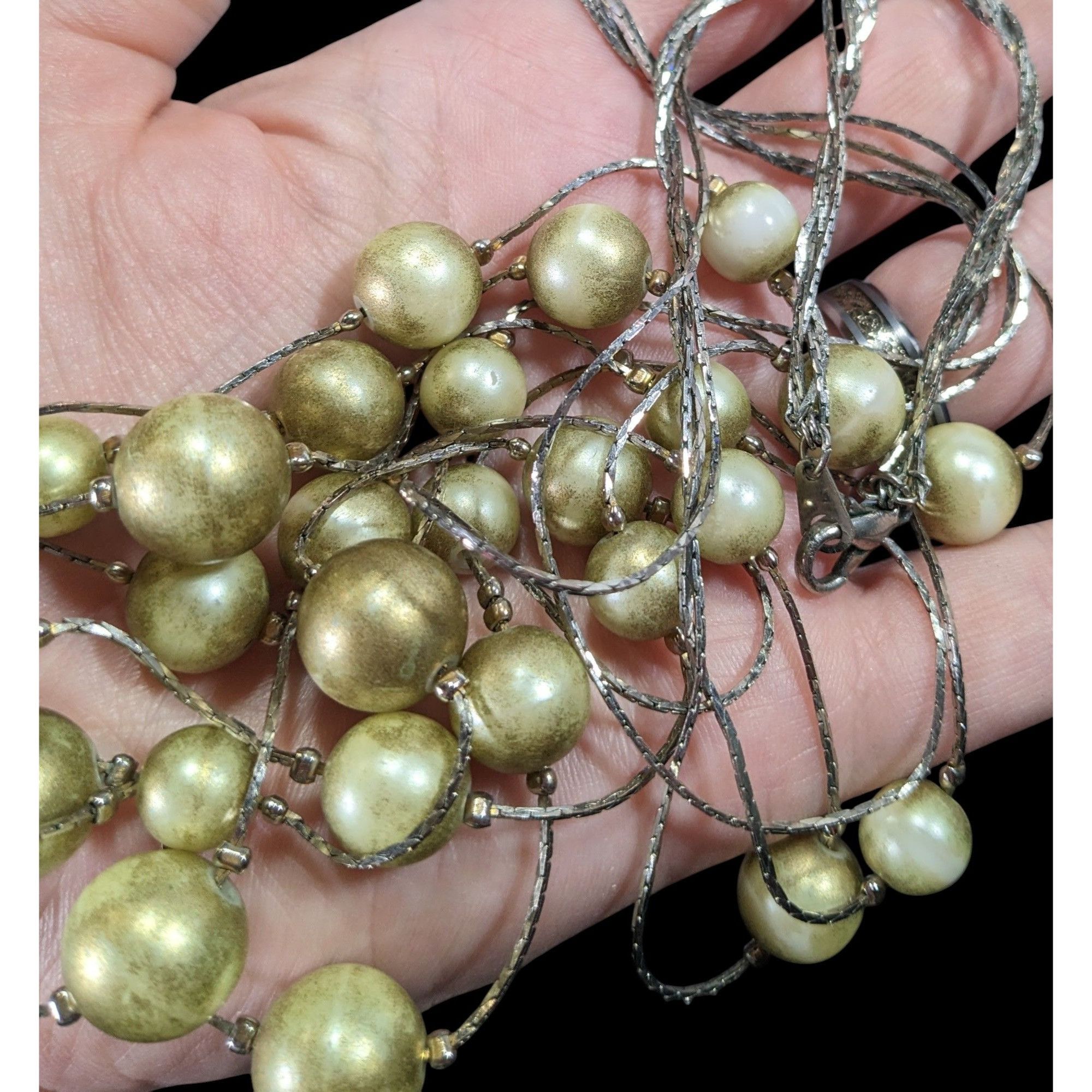 Other Elegant Glam Layered Gold Ball Station Necklace Size ONE SIZE - 6 Thumbnail