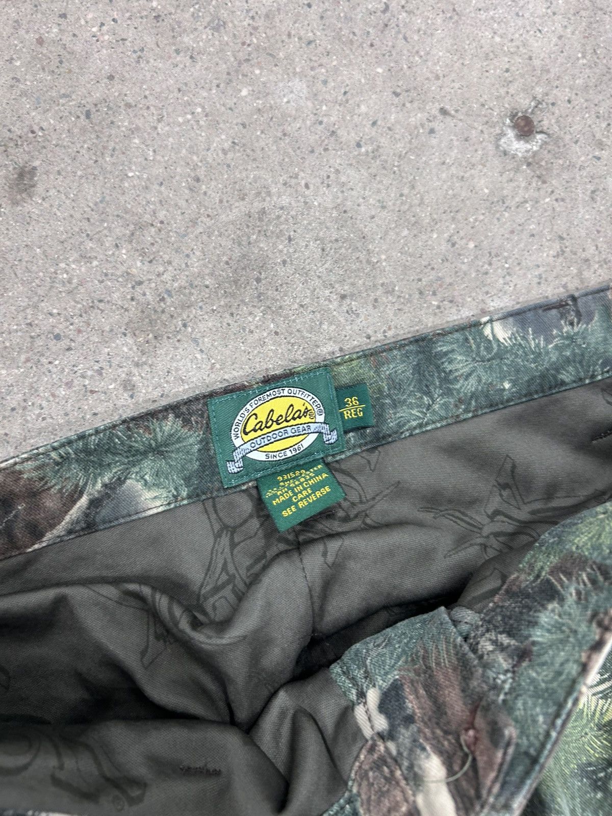Realtree Realtree Cabelas Cargo Pants Size US 35 - 4 Thumbnail