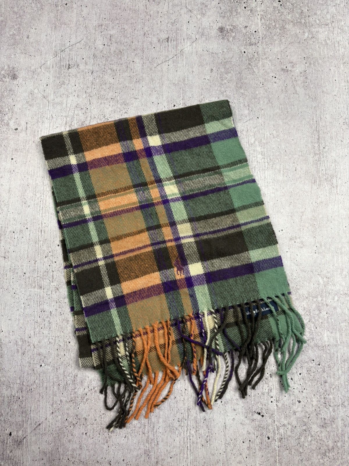 Polo Ralph Lauren Polo Ralph Lauren vintage wool scarf Size ONE SIZE - 1 Thumbnail