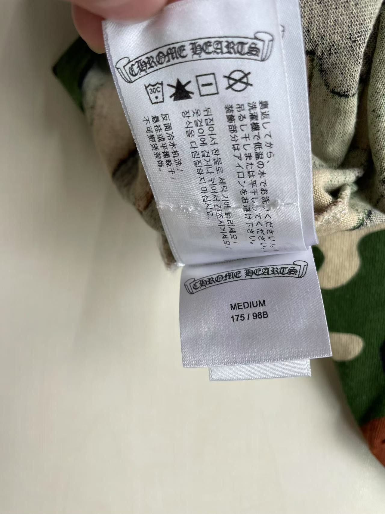 Chrome Hearts Chrome Hearts Matty Boy Camouflage Long Sleeve T-Shirt Tee Size US M / EU 48-50 / 2 - 11 Thumbnail