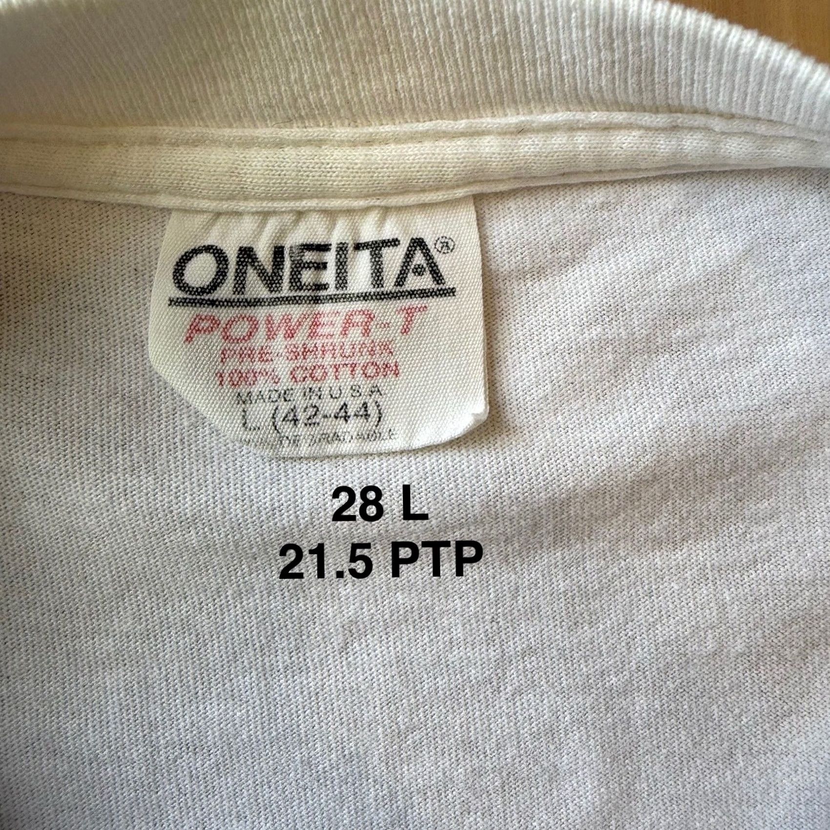 Vintage VINTAGE Earth Shirt Large White 90s Made in USA Peace John F Kennedy MLK Size US L / EU 52-54 / 3 - 5 Thumbnail