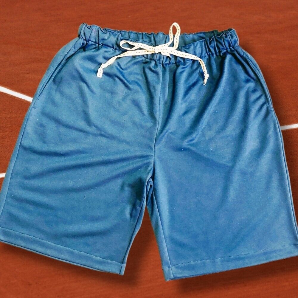 Other Men's Casual Blue Elastic Waist Shorts w. Drawstring |NEW| Size US 35 - 2 Thumbnail