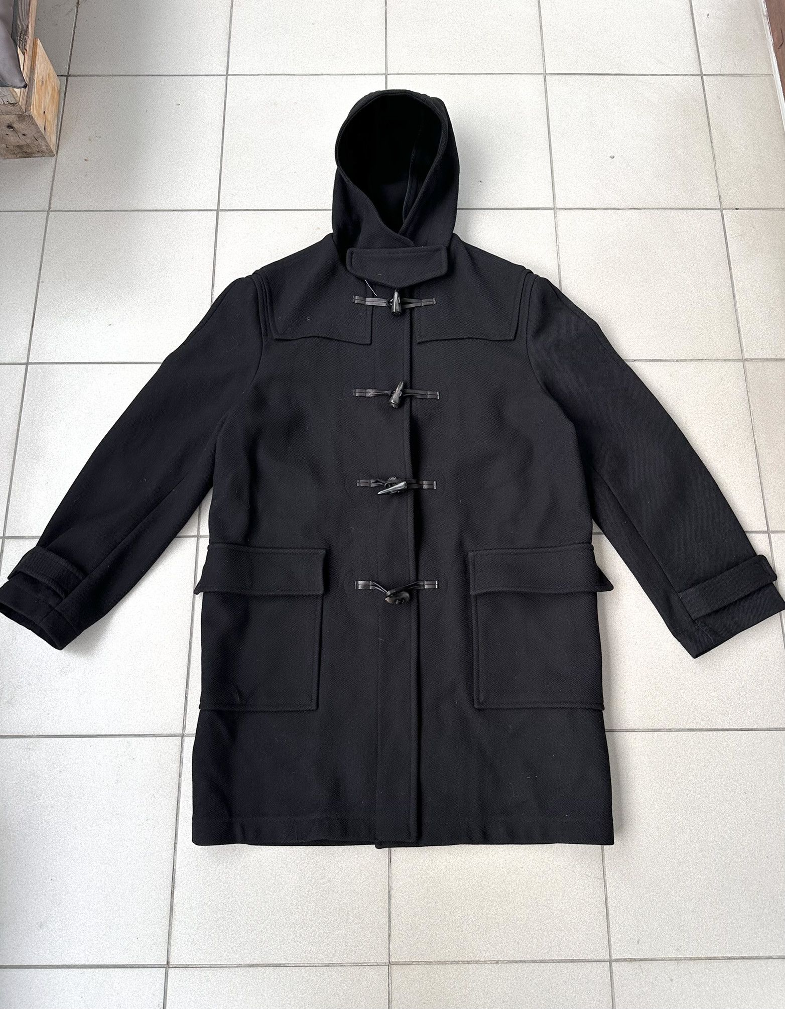 Designer Roland Mouret duffle wool coat Size US XL / EU 56 / 4 - 5 Thumbnail