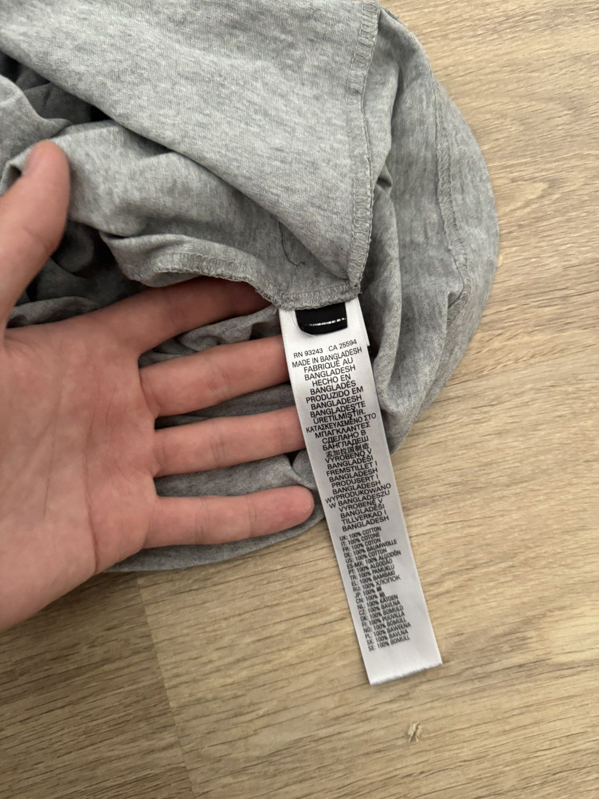 Diesel × Vintage Diesel D Patch big Logo T-Shirt grey size XL Size US XL / EU 56 / 4 - 4 Thumbnail