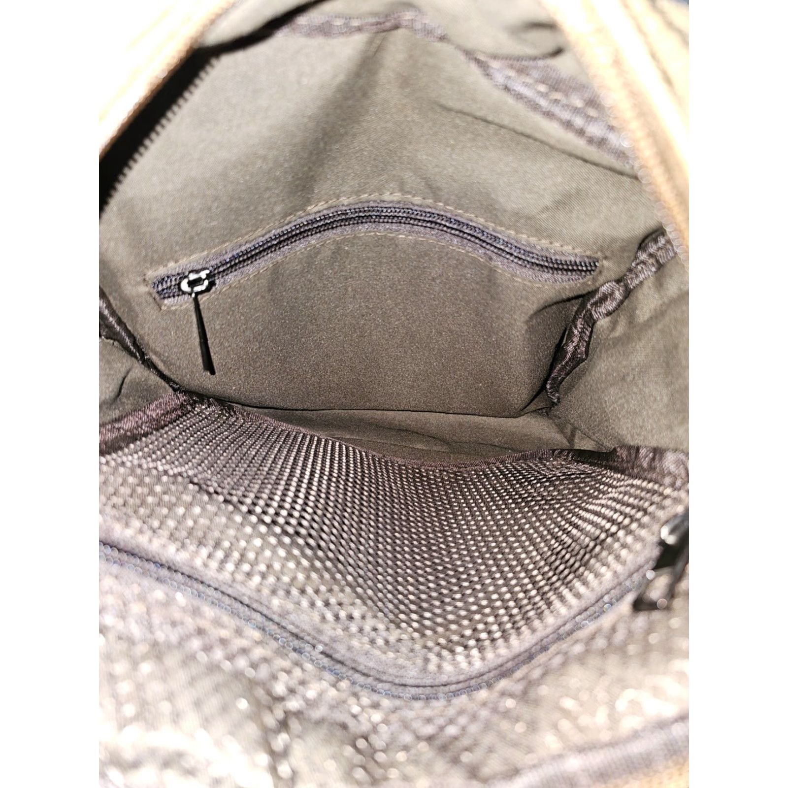 Vintage BERCHIRLY Classic Sm. Messenger Bag Brown Canvas Adjustable Crossbody Organizer Bag Size ONE SIZE - 6 Thumbnail