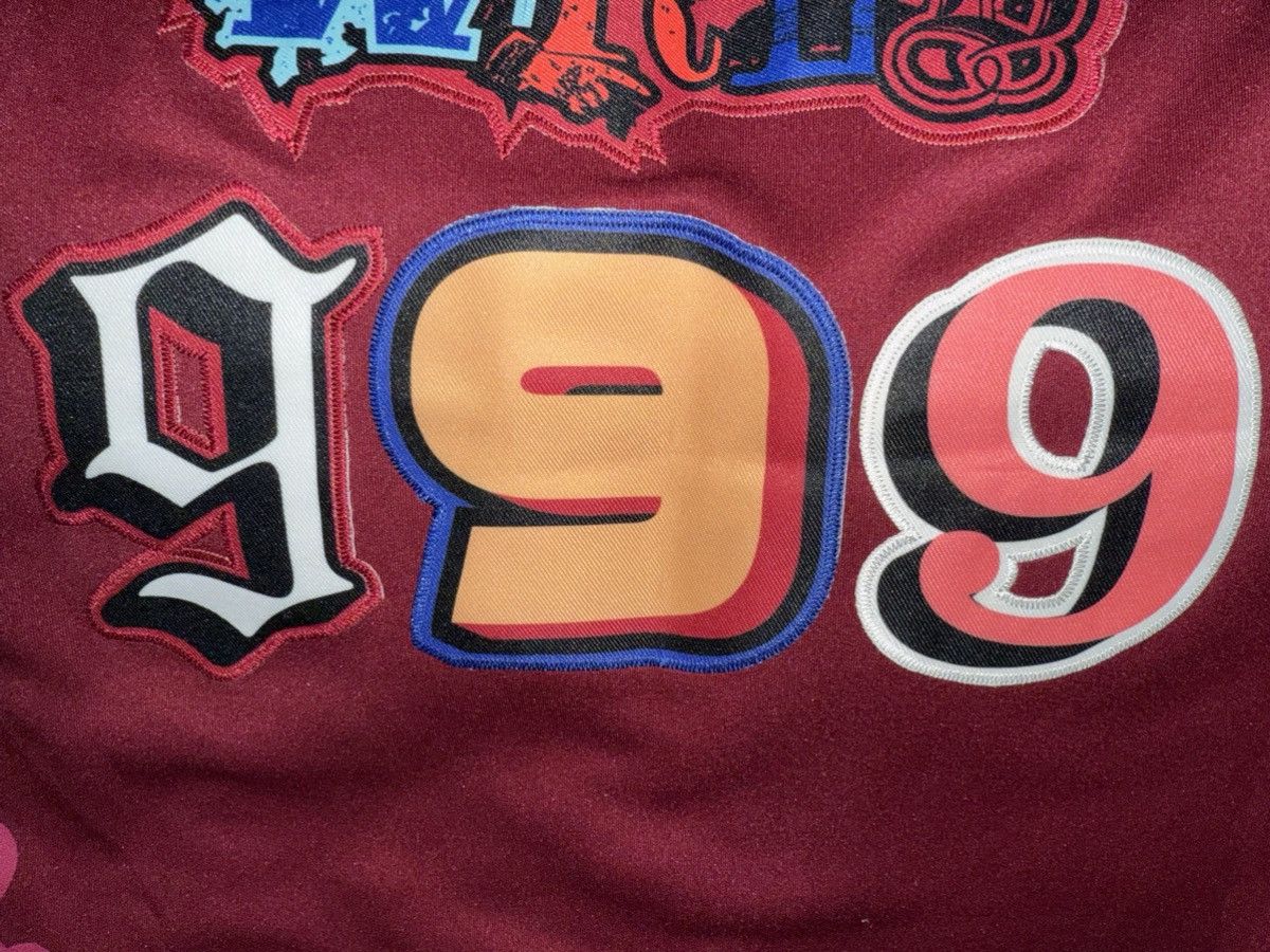 Rap Tees Brand X “Juice Wrld 999” basketball jersey maroon NEW w/tags Size US M / EU 48-50 / 2 - 18 Thumbnail