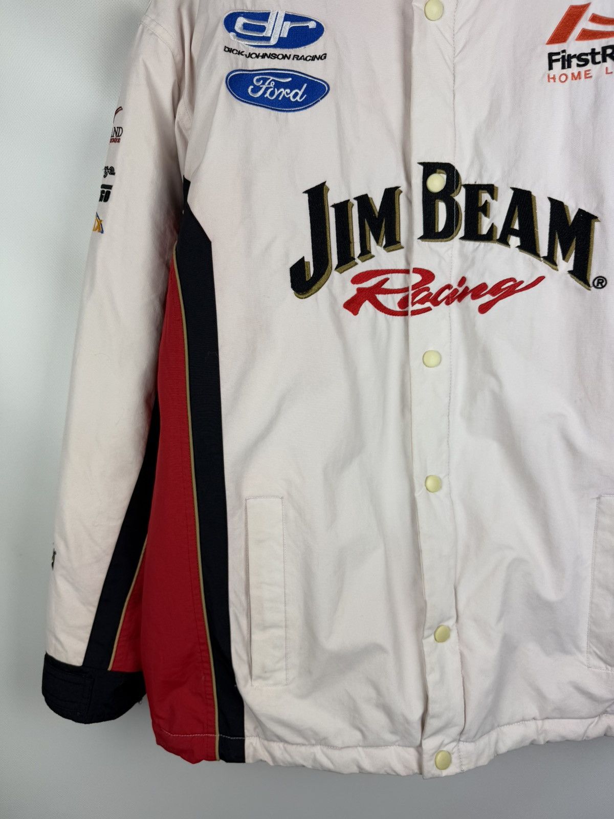 Vintage Jim Beam Vintage Men’s Racing Jacket Size Xs Size US XS / EU 42 / 0 - 7 Thumbnail
