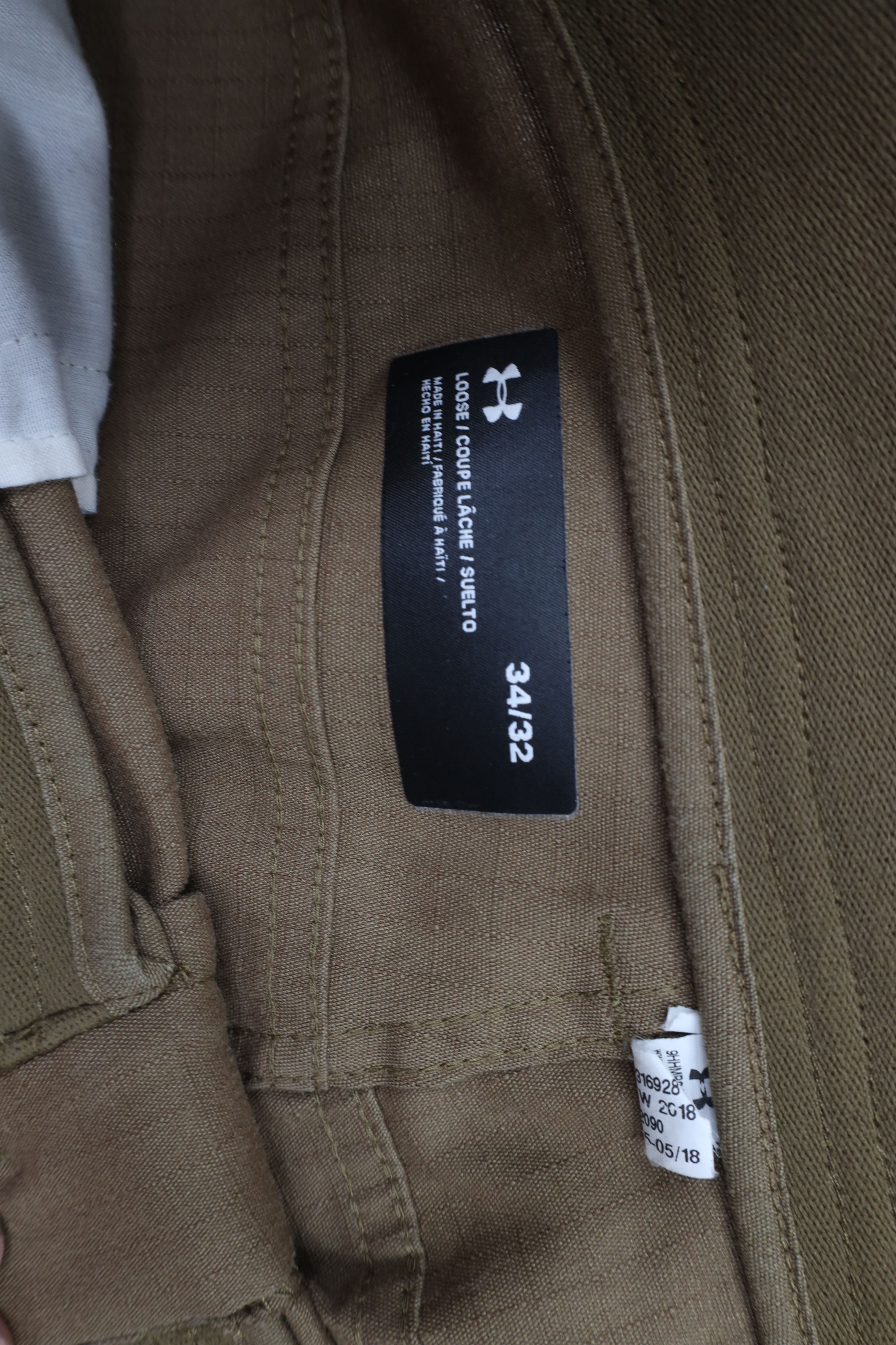 Under Armour × Vintage Under Armour Storm Ripstop Stretch Tactical Pants Brown Size US 34 / EU 50 - 6 Thumbnail