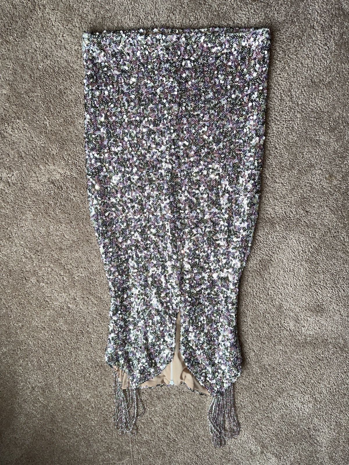 Other Sexy white and pink sequence dress Size S / US 4 / IT 40 - 3 Thumbnail