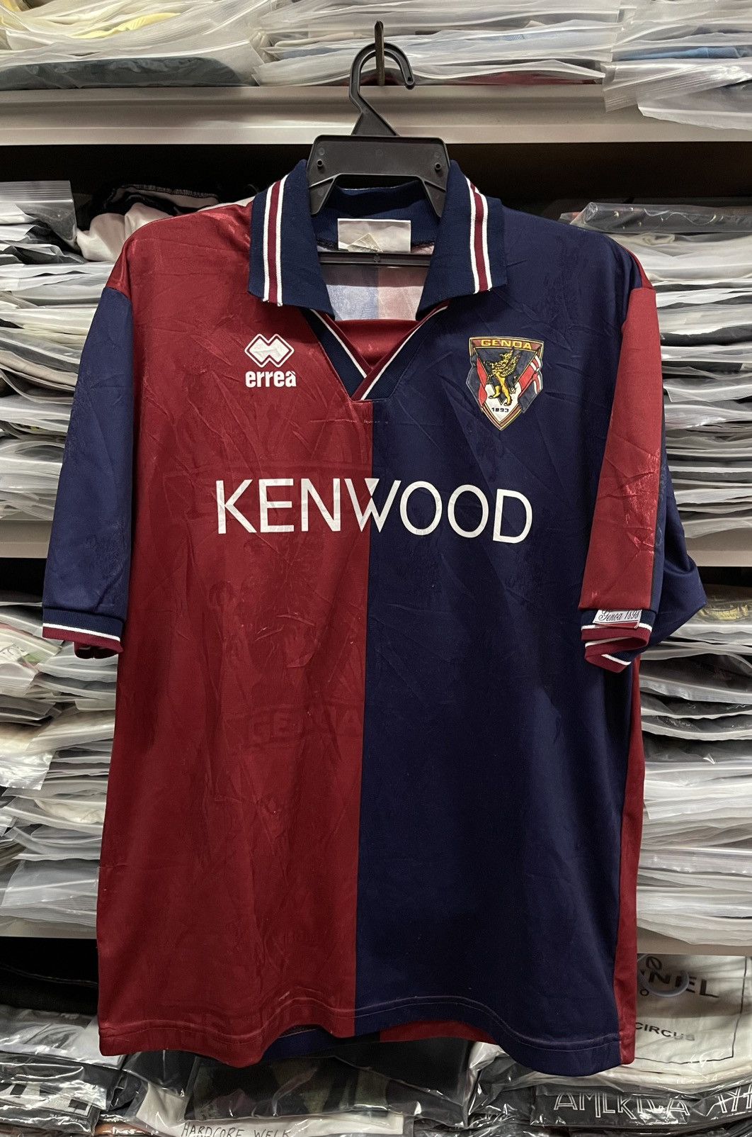 Vintage Vintage 90s Genoa x Miura Kazu Very Rare🔥🔥🔥 Size US XL / EU 56 / 4 - 1 Thumbnail