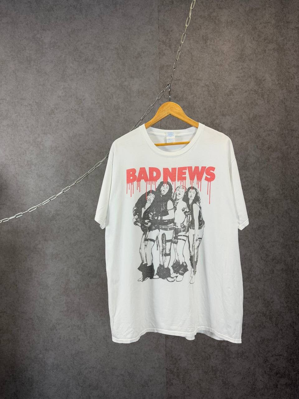 Band Tees Bad News rock band tee Size US XL / EU 56 / 4 - 1 Thumbnail