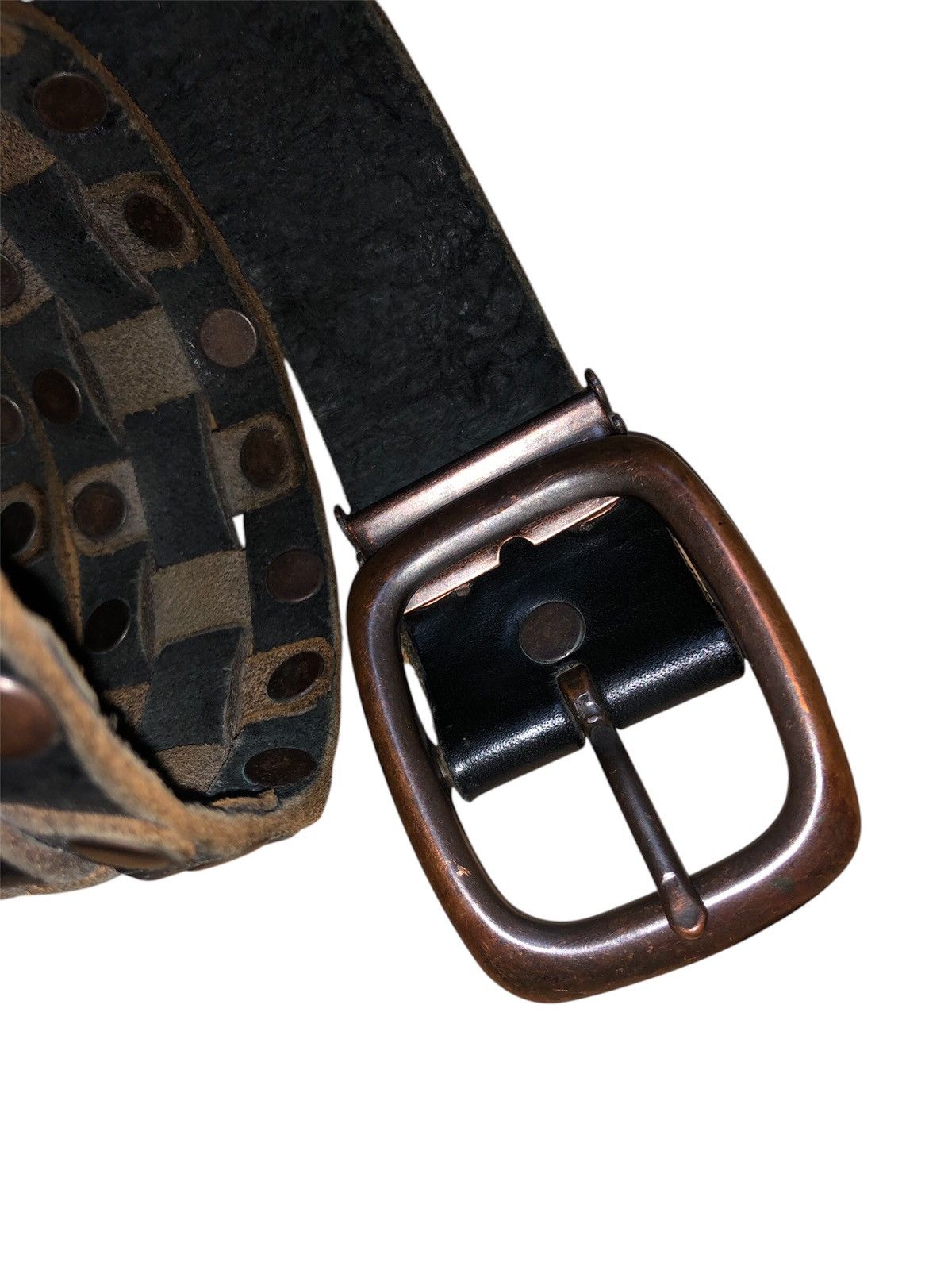 Designer × Japanese Brand × Vintage Vintage Leather Belts Japanese Brand Size 34 - 8 Thumbnail