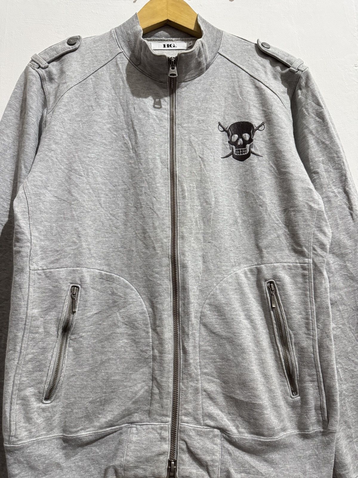 Hysteric Glamour Y2k Hysteric Glamour skull zip sweatshirt Size US M / EU 48-50 / 2 - 7 Thumbnail