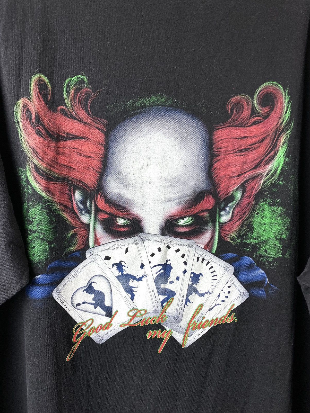 DC Comics Vintage Batman Joker Jack Nicholson Movie T Shirt Horror Size US XXL / EU 58 / 5 - 6 Thumbnail