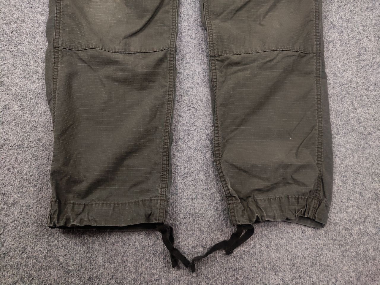 Carhartt Vintage Carhartt Ripstop Green Faded Regular Cargo Pants Size US 31 - 9 Thumbnail
