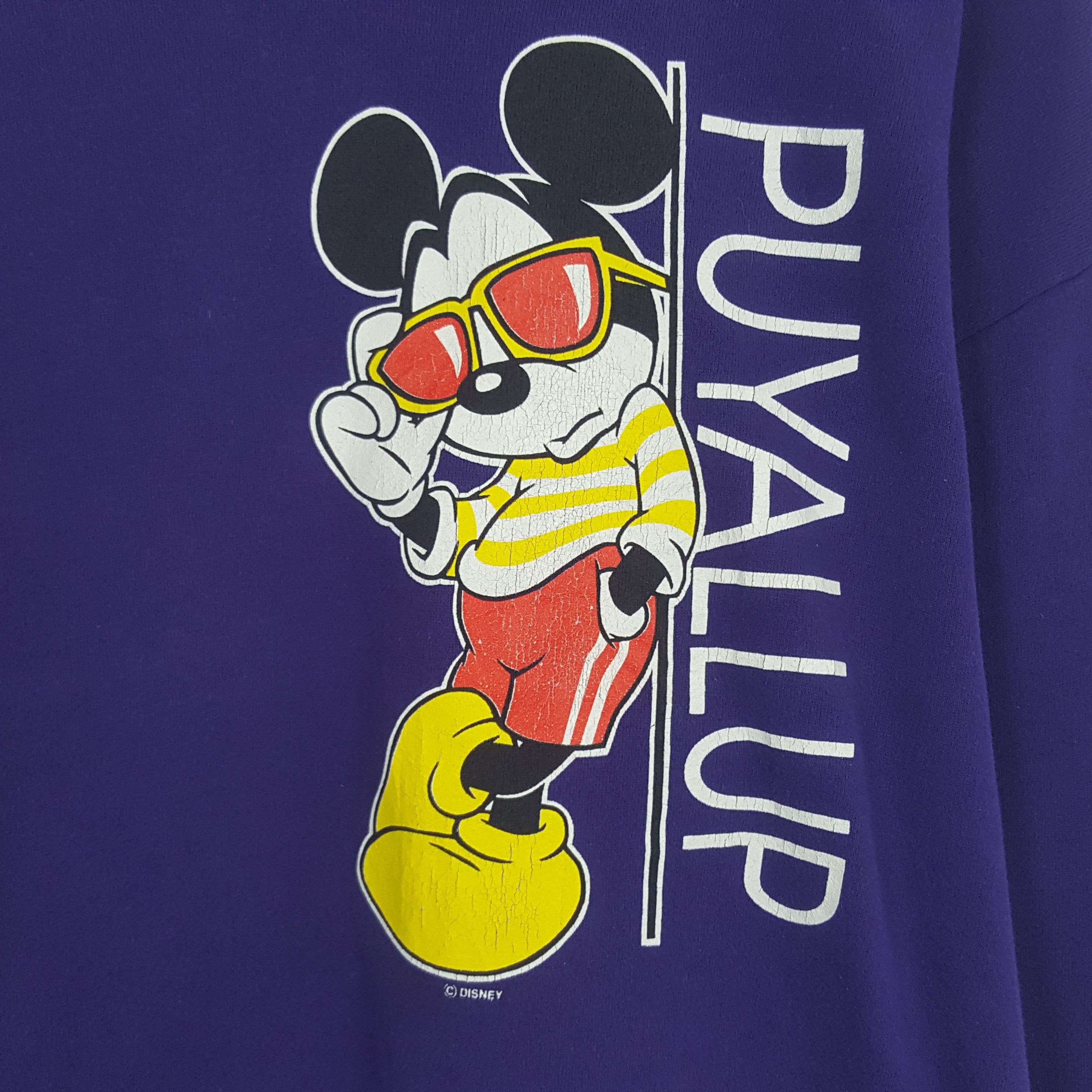 Cartoon Network × Disney × Vintage Vintage Mickey Mouse Puyallup Sweatshirt Size US L / EU 52-54 / 3 - 2 Thumbnail
