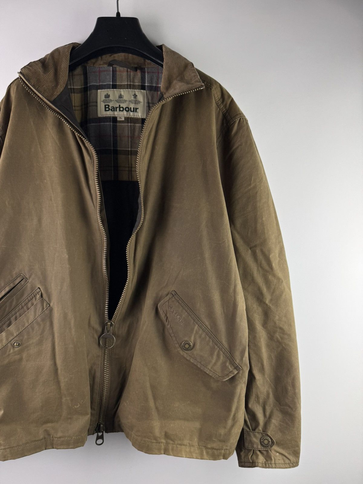 Barbour Barbour Claxton Wax Jacket SS18 Brown Size US XL / EU 56 / 4 - 2 Thumbnail
