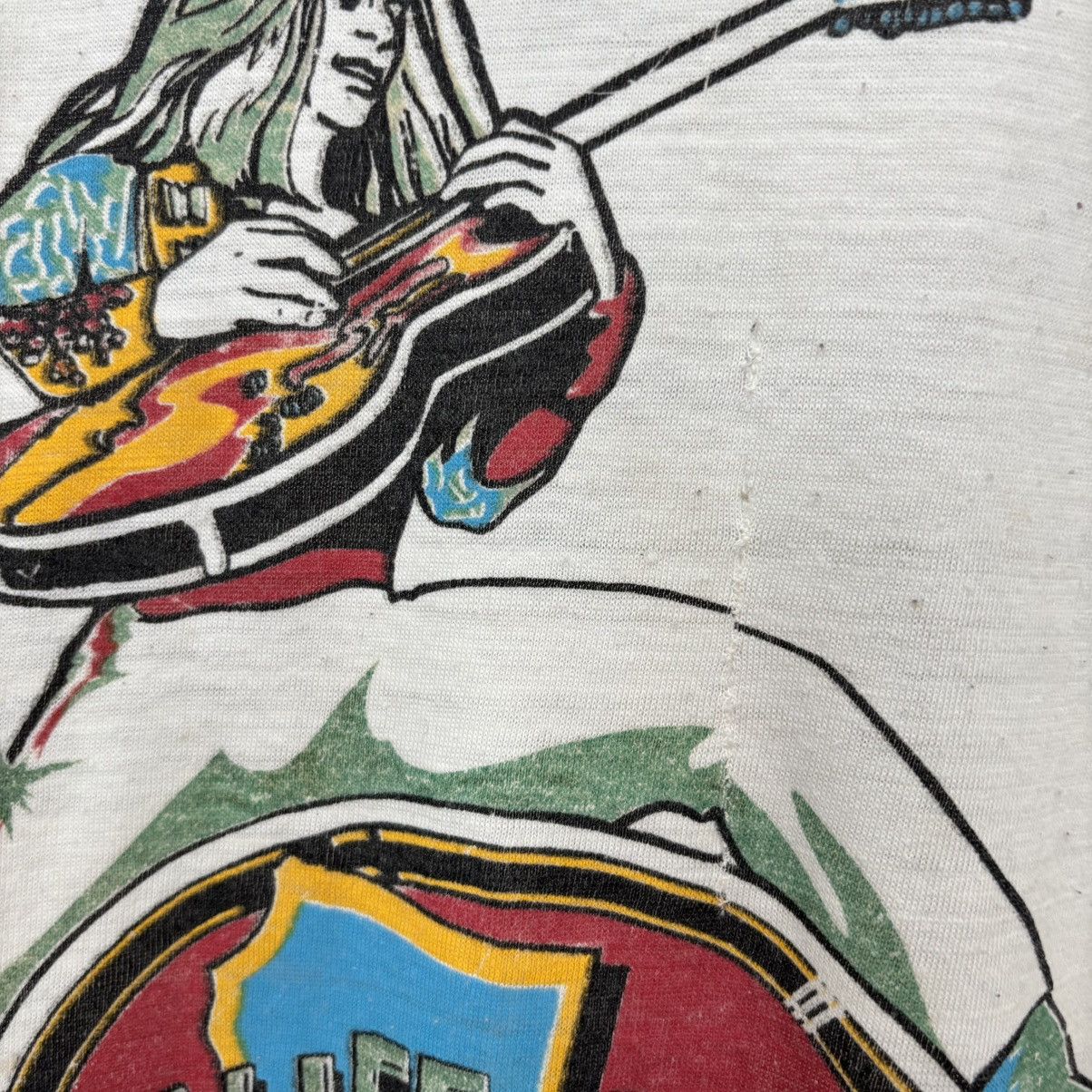 Band Tees Vintage 70’s California World Music Festival Shirt Size US S / EU 44-46 / 1 - 7 Thumbnail