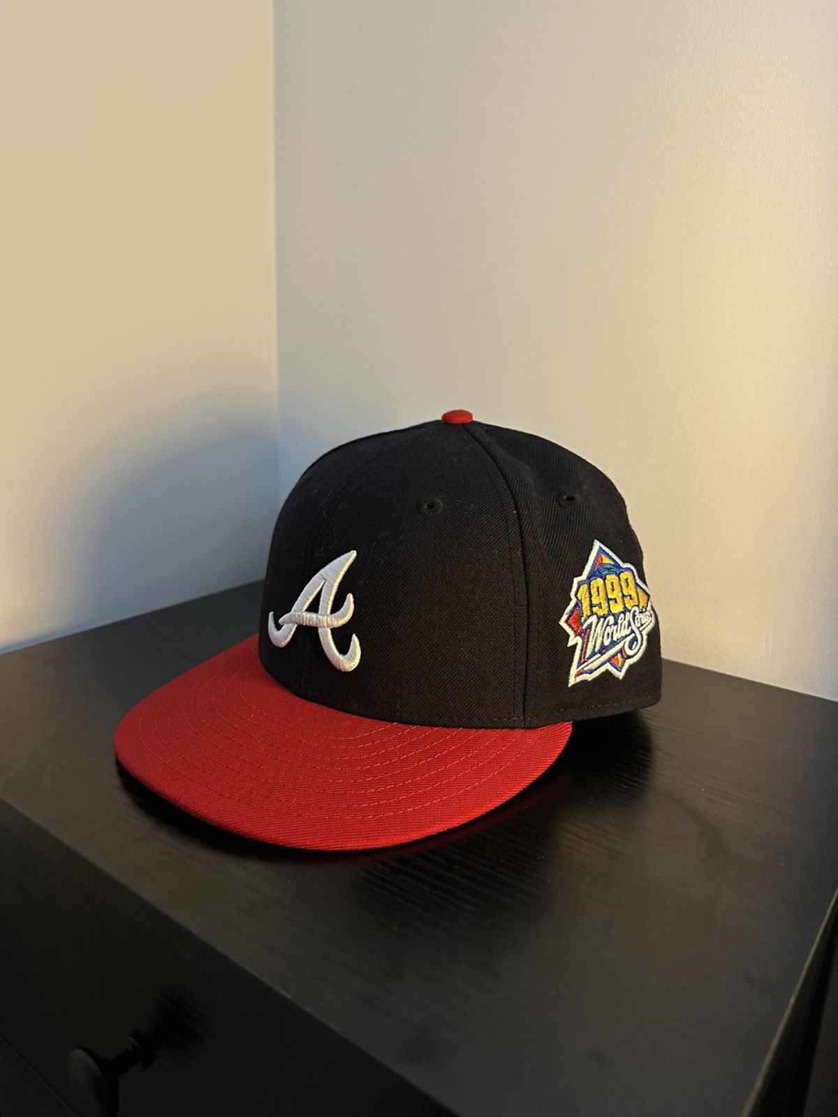 New Era ATLANTA BRAVES 1999 WORLD SERIES NEW ERA 59FIFTY FITTED HAT Size ONE SIZE - 1 Thumbnail