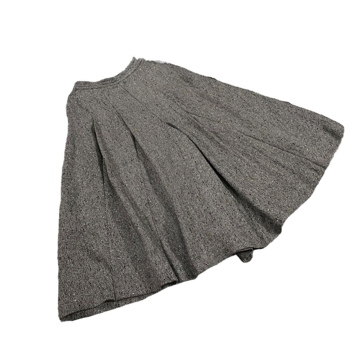Comme des Garcons × Junya Watanabe × Rei Kawakubo Vintage 1980’s Comme des Garçons Tweed Wide Pants Japanese Size 22" - 2 Thumbnail