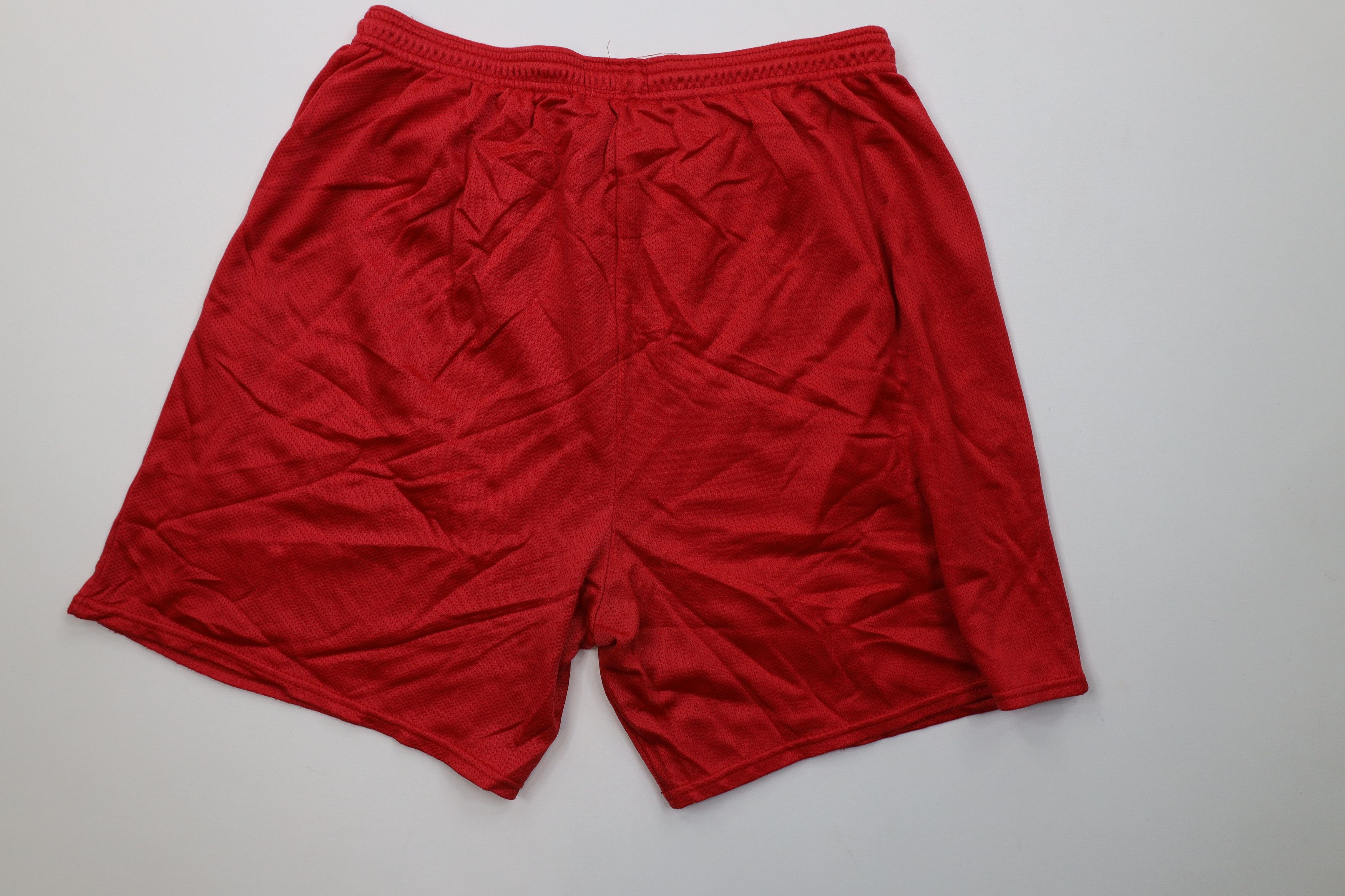 Vintage Vintage 90s Above Knee Ohio State University Shorts Red USA Size US 34 / EU 50 - 8 Thumbnail