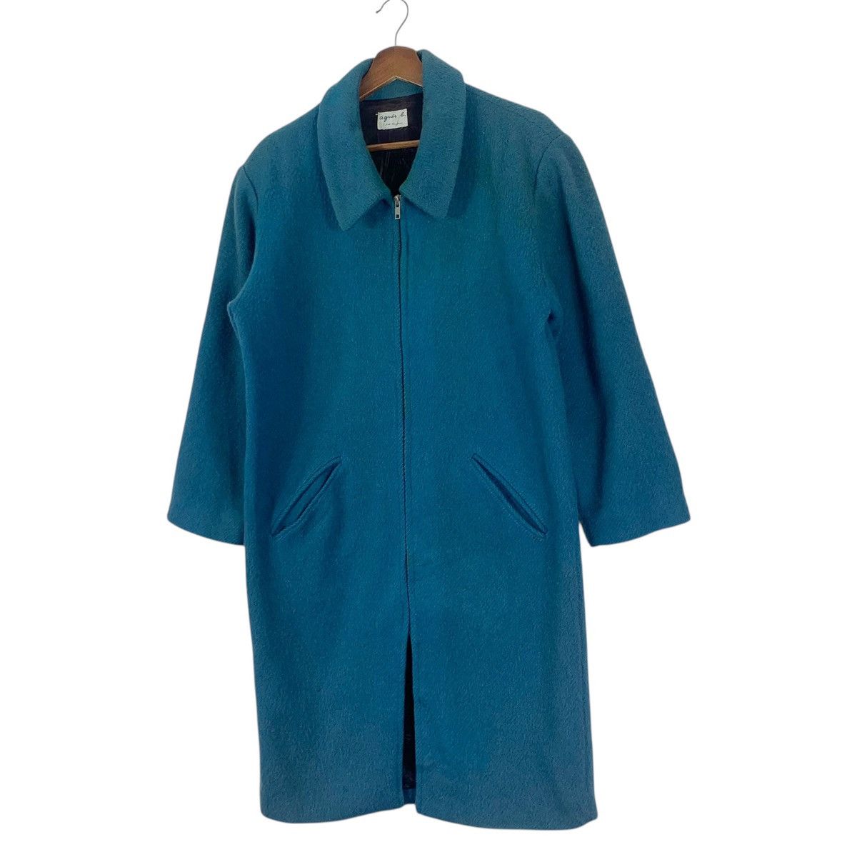 agnes b. Vintage Agnes B. Wool Long Heavy Coat Size US M / EU 48-50 / 2 - 3 Thumbnail