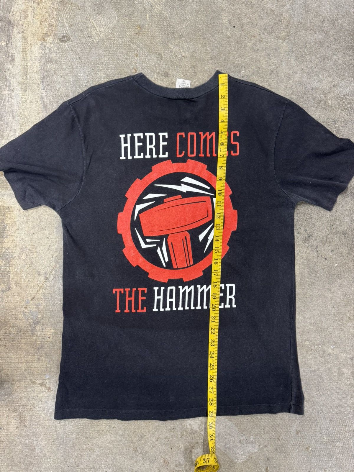 Vintage Vintage 1991 Mc Hammer Hip Hop Rap Black T-shirt Size large Size US L / EU 52-54 / 3 - 11 Thumbnail