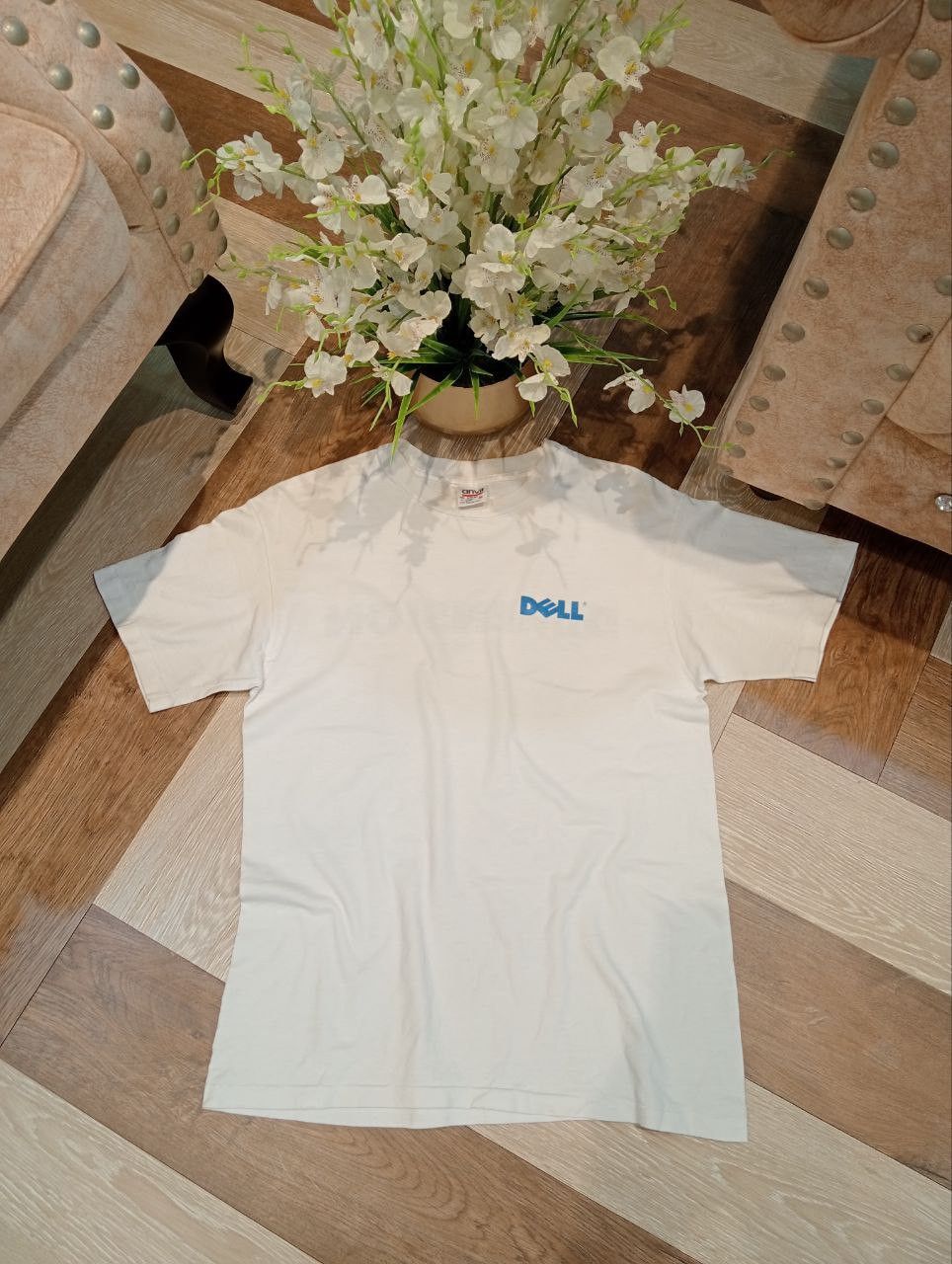 Vintage VINTAGE DELL ANVIL TSHIRT - SIZE M Size US M / EU 48-50 / 2 - 2 Thumbnail