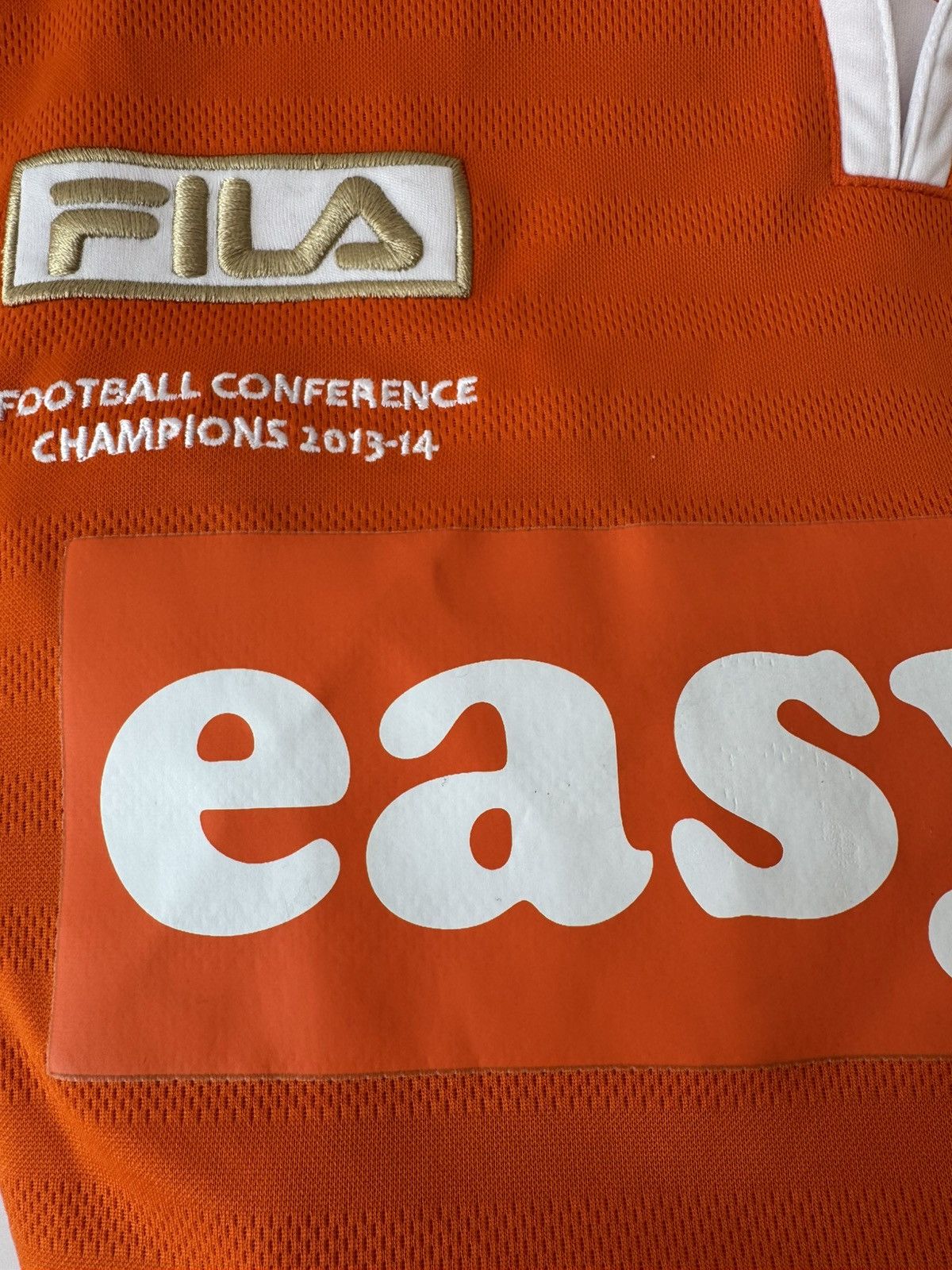 Fila McNulty #5 Luton Town 2014-2015 Home Soccer Jersey Shirt Kit Size US M / EU 48-50 / 2 - 9 Thumbnail
