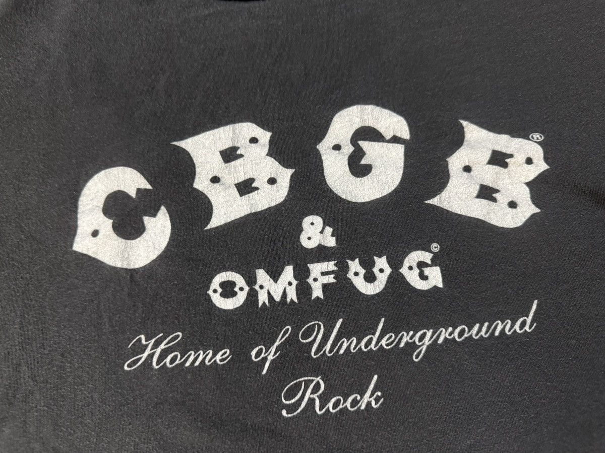 Band Tees Vintage 2000s CBGB & OMFUG T-Shirt Size L Size US L / EU 52-54 / 3 - 4 Thumbnail