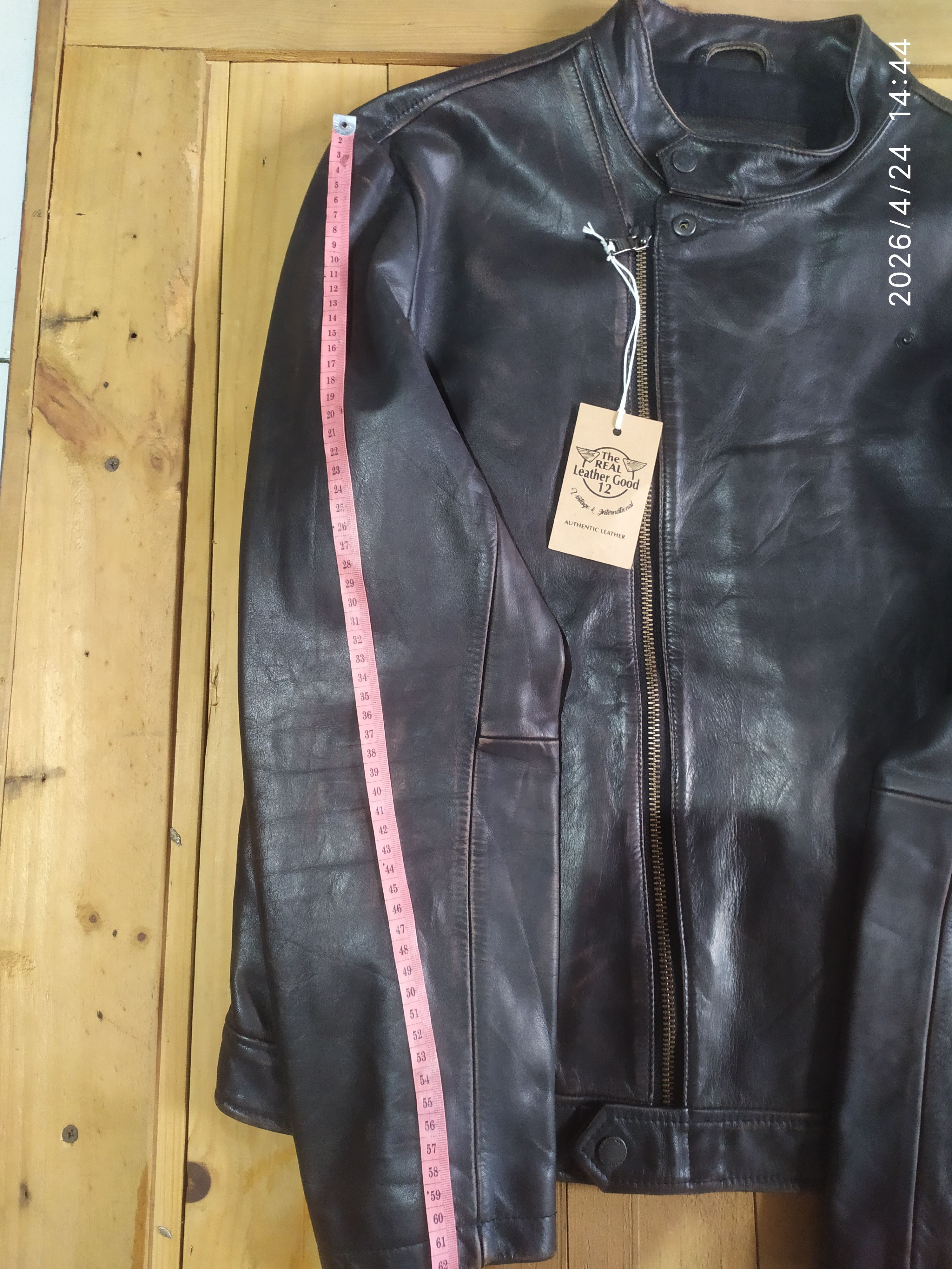 Banana Republic BANANA REPUBLIC LEATHER CAFECTO JACKET Size US L / EU 52-54 / 3 - 24 Thumbnail