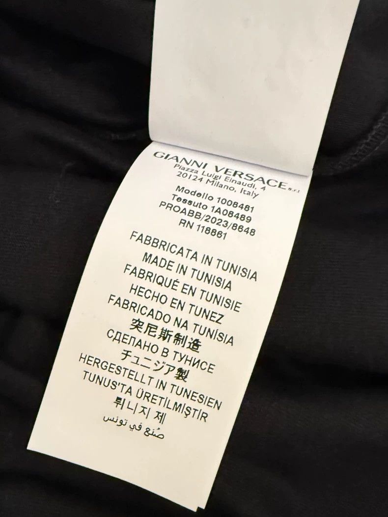 Versace Versace Men's T-shirts Size US M / EU 48-50 / 2 - 6 Thumbnail