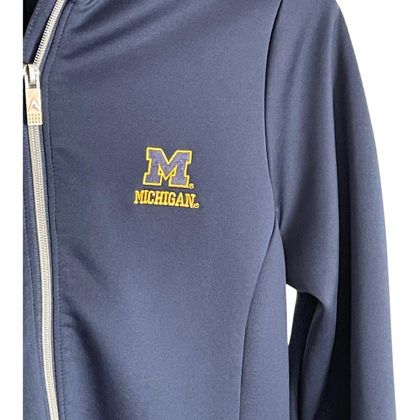 Antigua Women’s Michigan Wolverines Antigua Full Zip Jacket Small Size ONE SIZE - 3 Thumbnail
