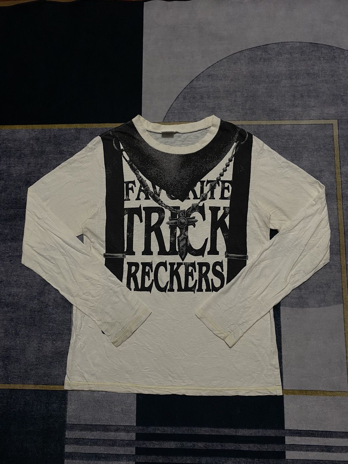 Hysteric Glamour RECKER CROSS SKULL PUNK STYLE LONG SLEEVE Size US M / EU 48-50 / 2 - 1 Thumbnail