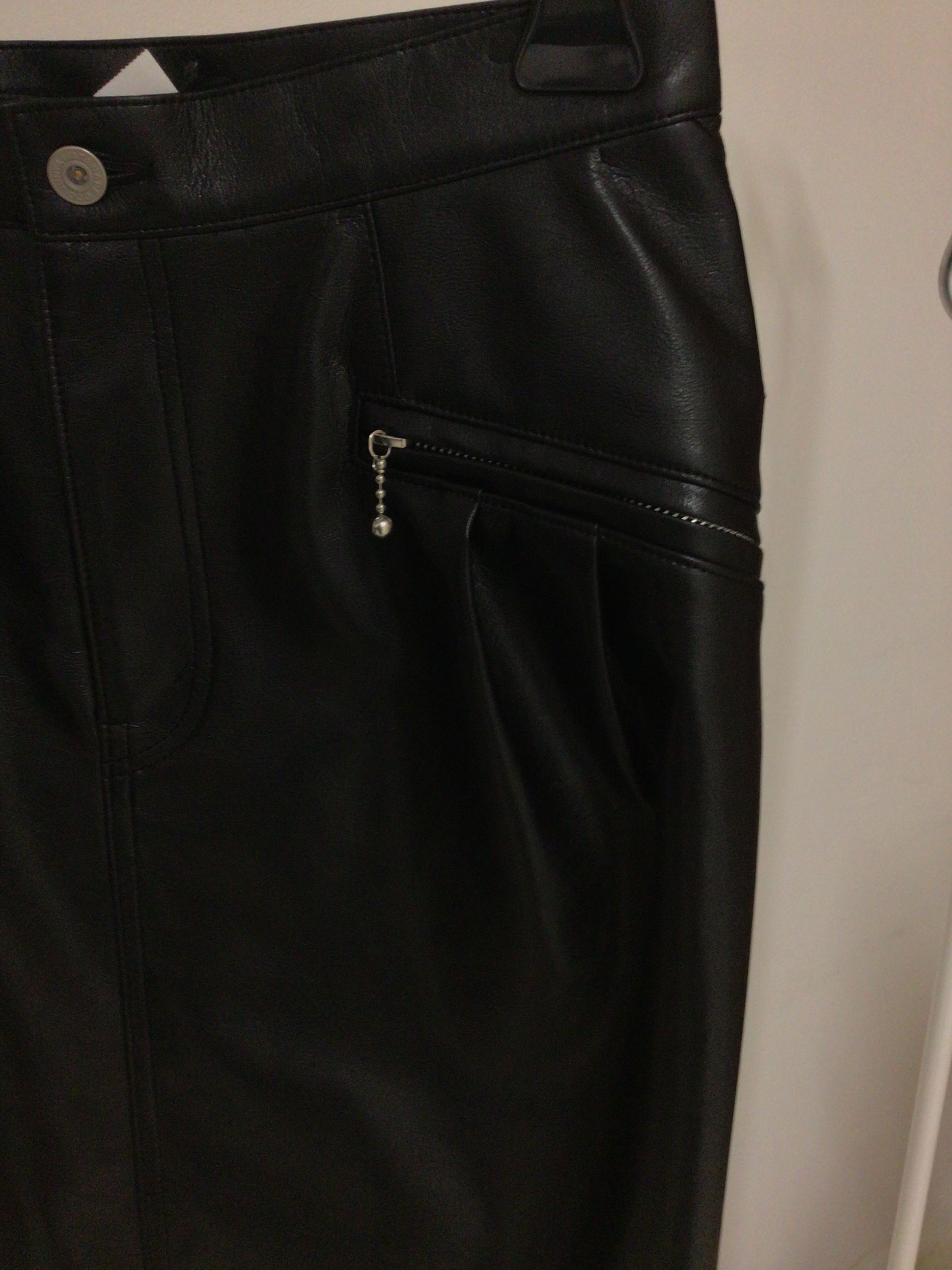 Junya Watanabe Junya Watanabe Leather Skirt Size 29" - 3 Thumbnail