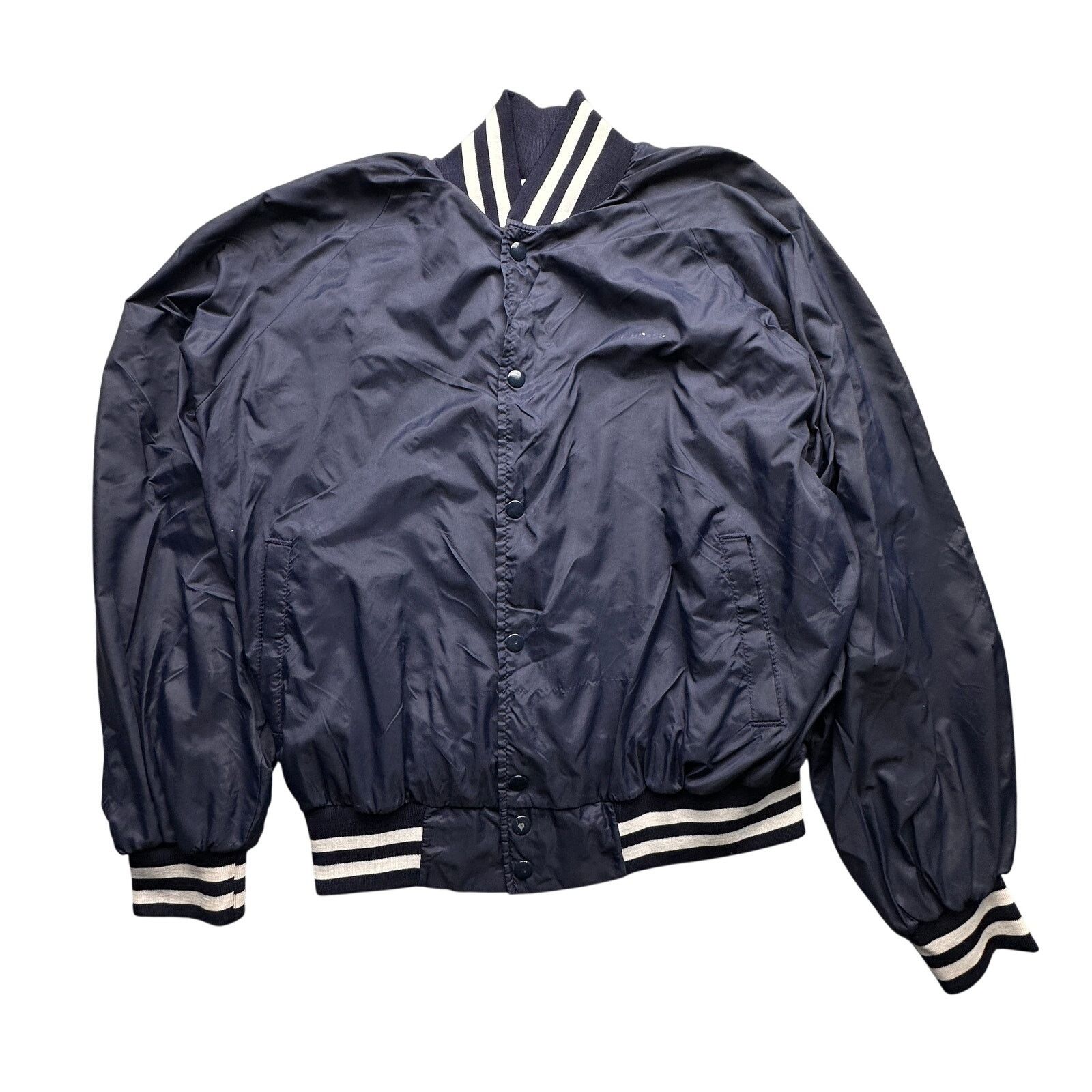 Vintage Vintage 70s Win Wear Varsity Button Lined Jacket Men Large Size US L / EU 52-54 / 3 - 1 Thumbnail