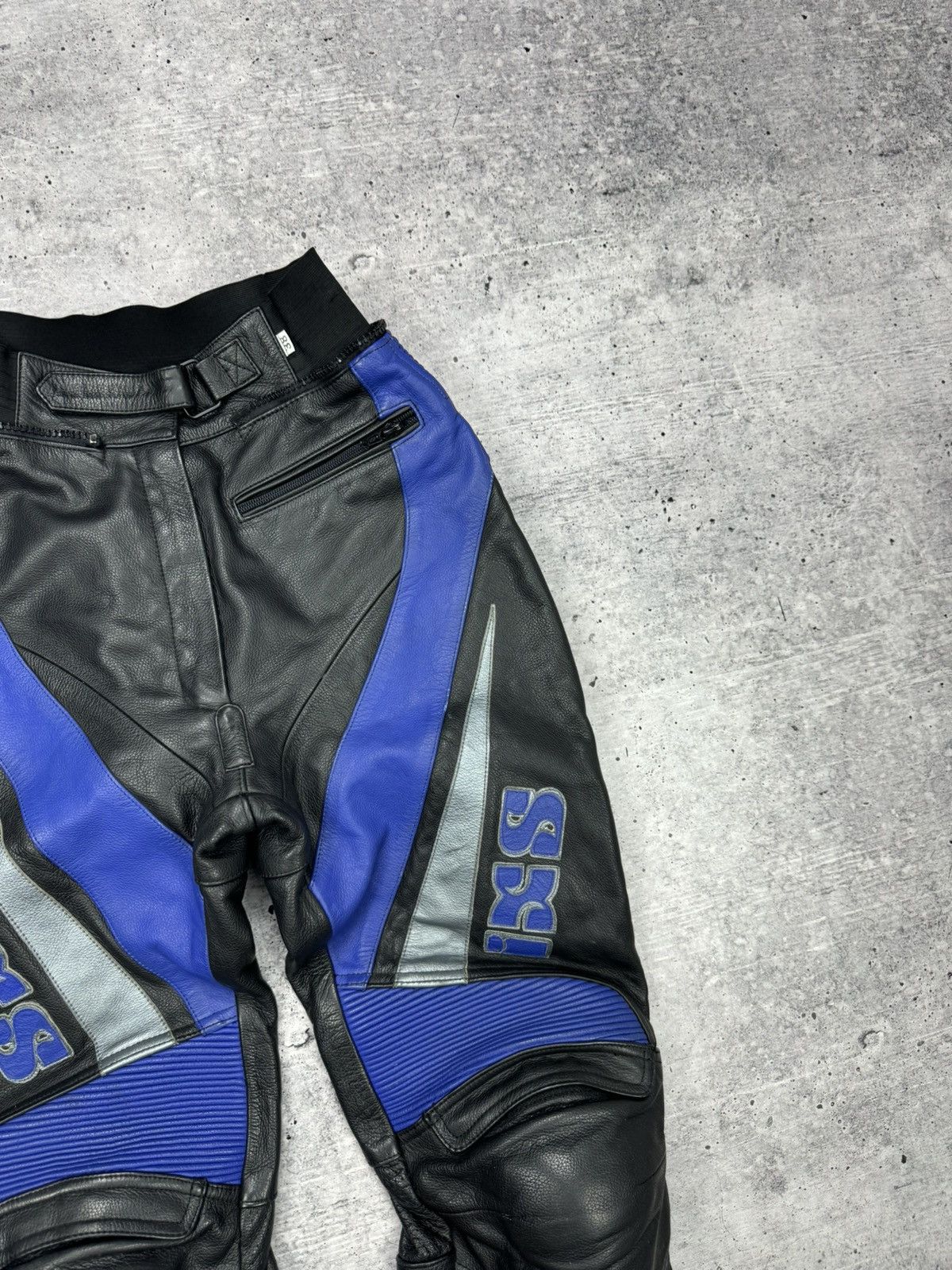 Genuine Leather Vintage IXS Racing Moto Genuine Leather Professional Pants Size 26" / US 2 / IT 38 - 7 Thumbnail