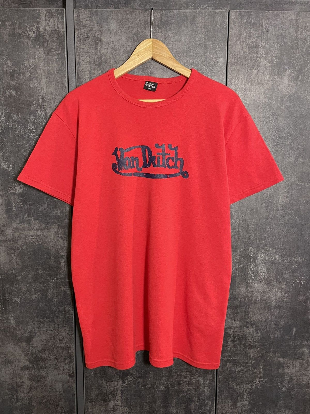 Von Dutch Vintage Von Dutch Spell Out Logo T-shirt y2k ed hardy Size US L / EU 52-54 / 3 - 1 Thumbnail