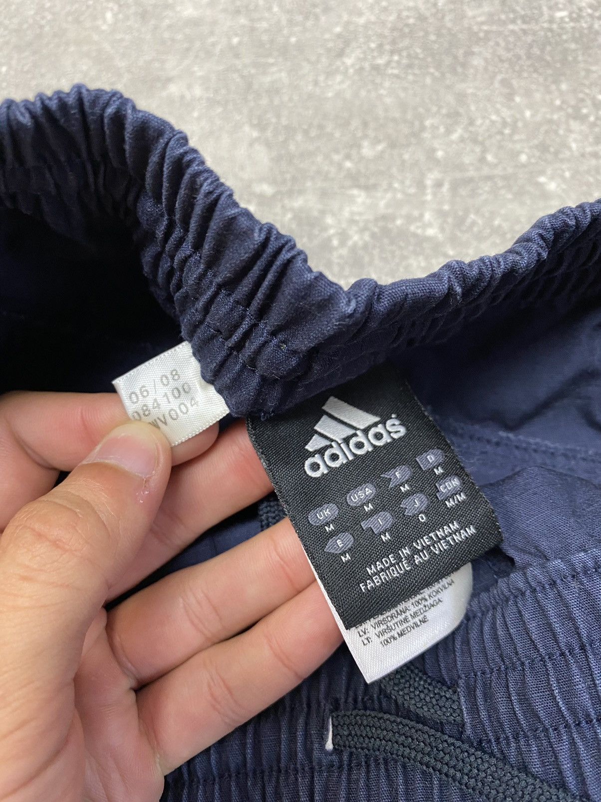Adidas × Vintage Vintage y2k Adidas Baggy Blue Outdoor Track Pants Size US 32 / EU 48 - 18 Thumbnail