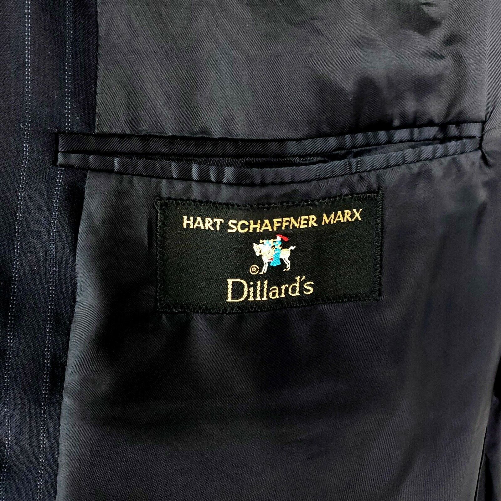 Hart Schaffner Marx Hart Schaffner Marx Comfort Plus Wool 2 Button Suit Jacket 4 Size 42L - 7 Thumbnail