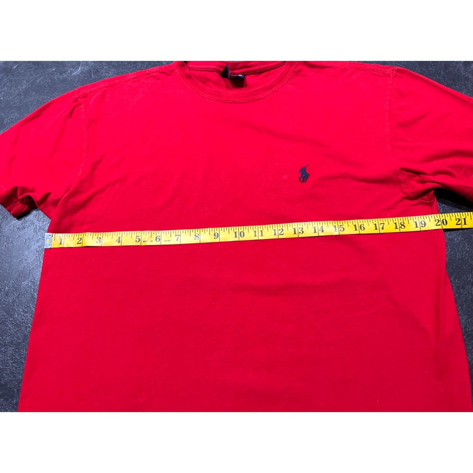 Ralph Lauren Ralph Lauren Polo Shirt Men Shirt Adult Small Red Crew Neck Cotton Logo Short Sleeve - Regular Fit Size US S / EU 44-46 / 1 - 5 Thumbnail