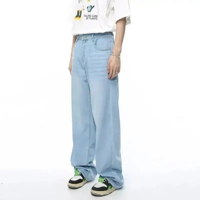 Japanese Brand Casual loose straight leg jeans Size US 32 / EU 48 - 4 Thumbnail