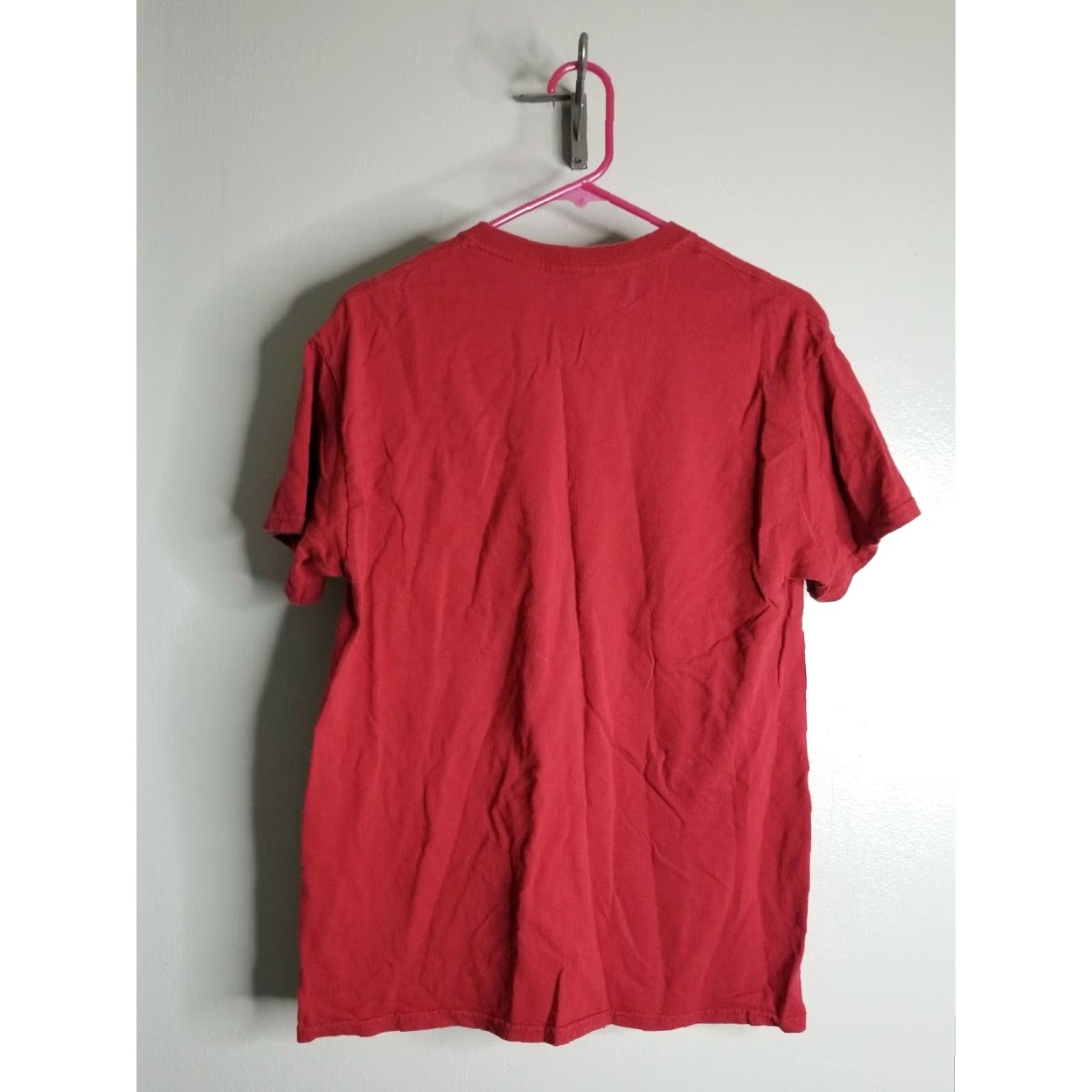 Anvil VINTAGE Retro Anvil T-Shirt Mens M ALABAMA CRIMSON TIDE Heart Logo Distressed Red 100% Cotton Graphic Tee Crew Neck Short Sleeve Logo Mens Size US M / EU 48-50 / 2 - 2 Thumbnail