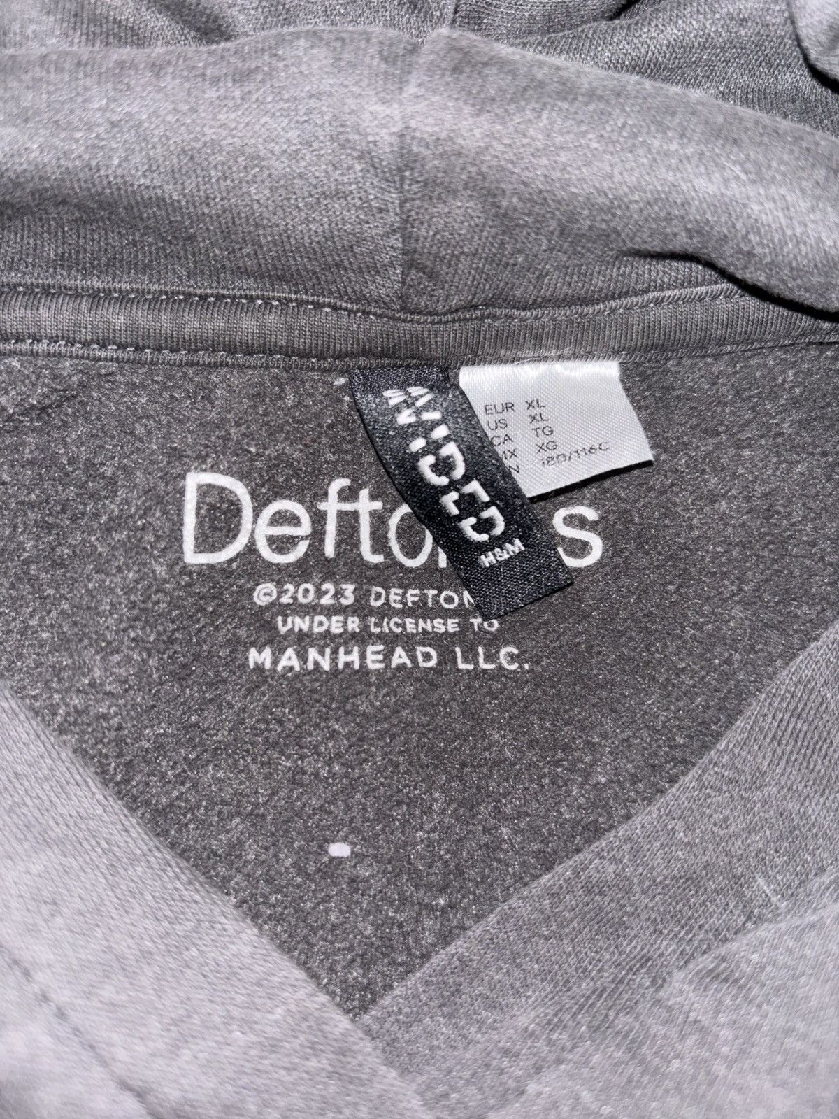 Band Tees Very Rare Deftones 2023 Ohms tour hoodie Size US L / EU 52-54 / 3 - 4 Thumbnail